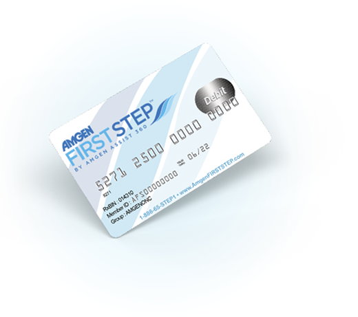Amgen First Step card